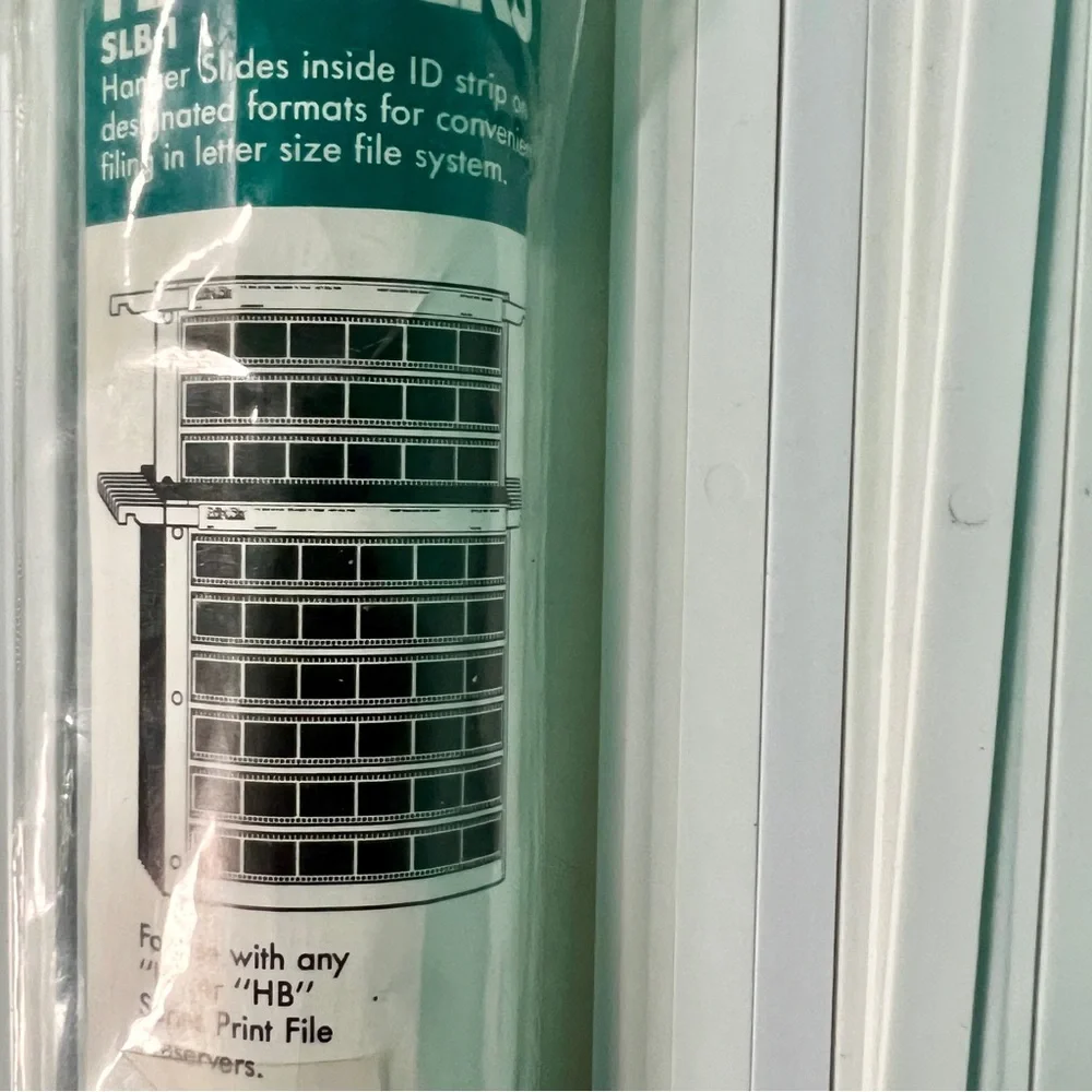 PRINT FILE Hanging File HANGER Spines SLB-1 Bundle for Print and Negative Pages
